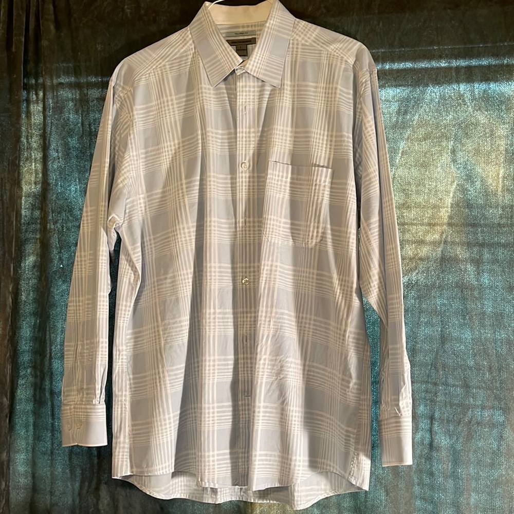 Johnston and Murphy 100% cotton tailored shirt